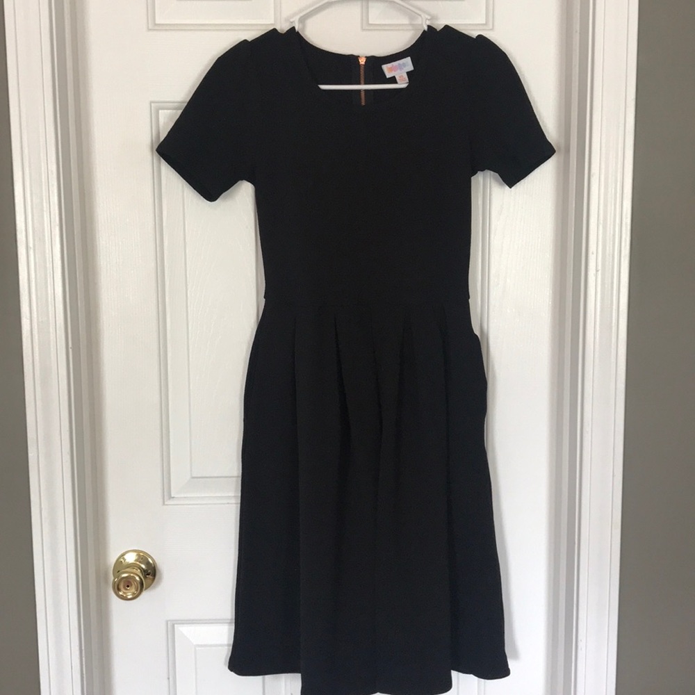 Black LuLaRoe Amelia dress